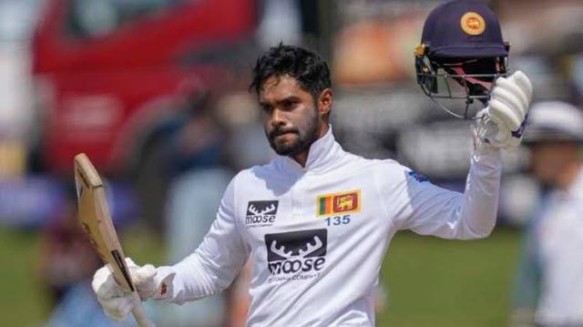 Sri Lankan captain jumps a big in the latest ICC men's test batting ranking