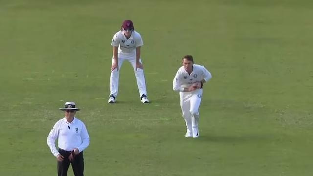 Watch: Labuschagne’s unorthodox bowling and fielding tactics shine in Sheffield Shield clash