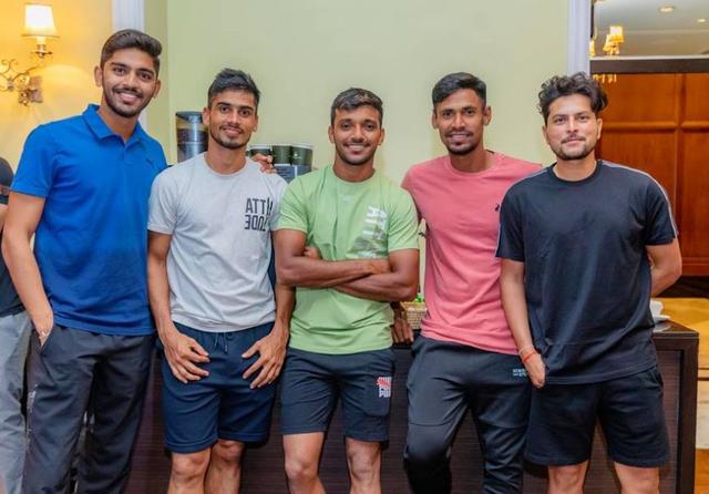 Sakariya seeks tips from 'coach' Mustafizur as Bangladesh pacer leaves IPL for national duty
