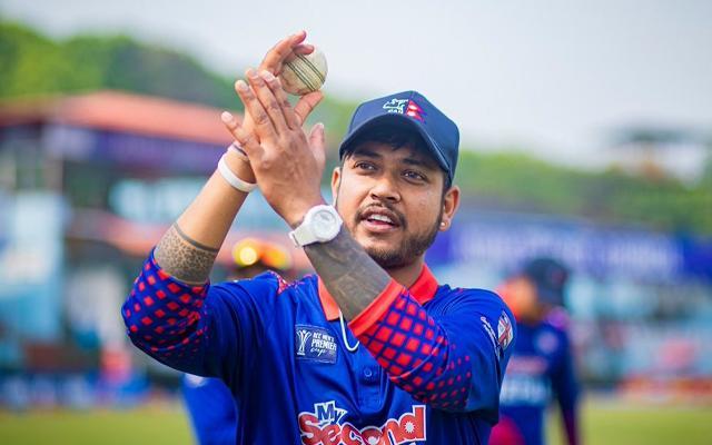 Sandeep Lamichhane becomes the second fastest to 100 wickets in T20I's 