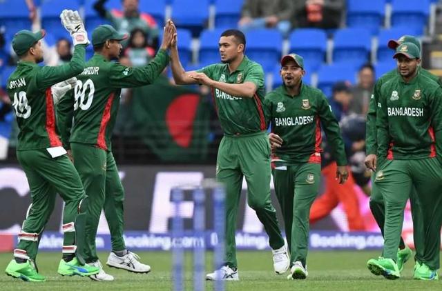 Taskin stars in Bangladesh win after 15 years in main stage of T20 World Cup