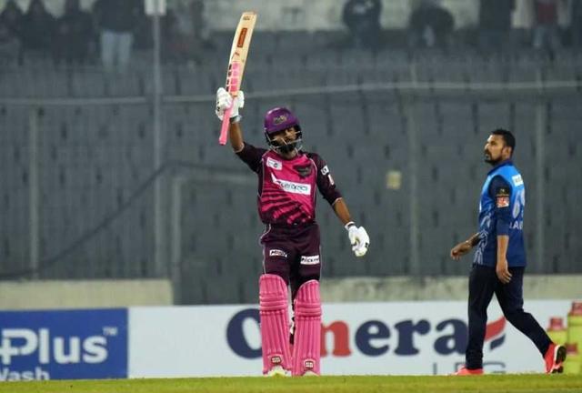 Towhid Hridoy's third consecutive fifty guides Sylhet to fourth-straight win 