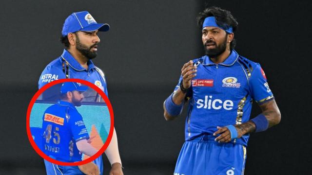 [ WATCH ]  Rohit Sharma Shows Sportsmanship by Requesting Fans to Not Boo Hardik Pandya at MI vs RR IPL 2024 Match