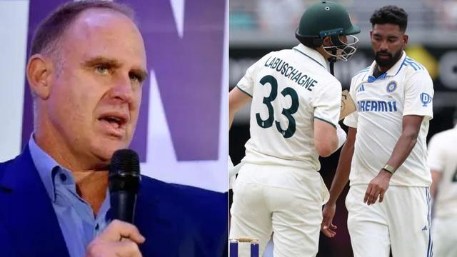 Matthew Hayden Criticizes Marnus Labuschagne's Reaction to Mohammed Siraj's Bail-Swap Antics AUSvIND BGT 2024-25 