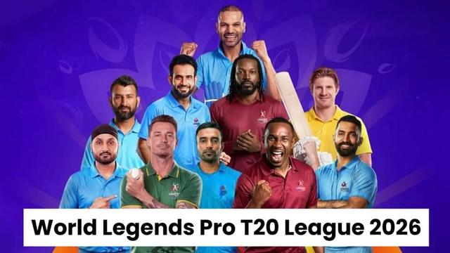 World Legends Pro T20 League 2026: Schedule, Squads All you need to know