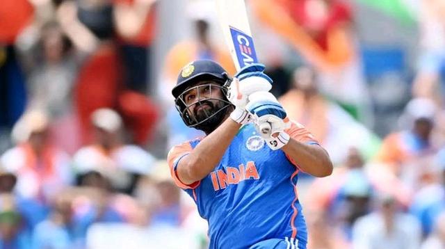 Rohit Sharma becomes the first player to smash 200 sixes in T20I Cricket