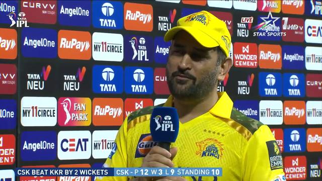 MS Dhoni Hints at Future Plans After CSK's Win Over KKR: “Nothing to Decide as of Now