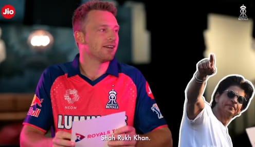 England Captain Jos Buttler Picks Shah Rukh Khan (SRK) to play his biopic