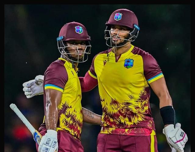 King - Lewis blast fifties as West Indies defeat Sri Lanka to go 1-0 ahead in the series
